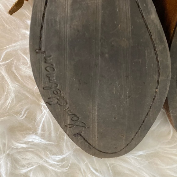 NWOT Sam Edelman Sidney Fringe Cowboy bootie sz 6 - Picture 7 of 11